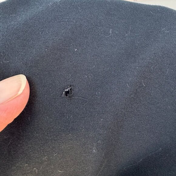 Gap Vintage Mens Black Cargo Baggy Paratrooper Drawstring Waist Parachute Pants - Picture 5 of 9